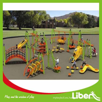 Spider Man serie Playset al aire libre, estructura de juego al aire libre, equipo de ocio al aire libre para niños LE.ZZ.006